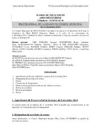 PV CONSEIL MUNICIPAL 10 Décembre 2014