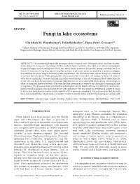 Fungi in Lake Ecosystems