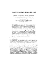 Turning Legacy IR Devices Into Smart Iot Devices