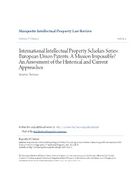 A Mission Impossible? an Assessment of the Historical and Current Approaches Mauricio Troncoso