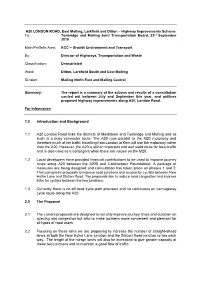 A20 Highway Improvements PDF 138 KB