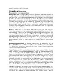 Final Environmental Impact Statement
