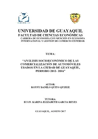 PDF: CONTACTO CON Teléfono: 0969481202 E-Mail: Ronnydaq@Gmail.Com AUTOR/ES: Nombre: Econ