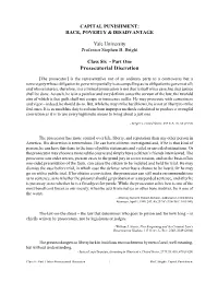 Prosecutorial Discretion