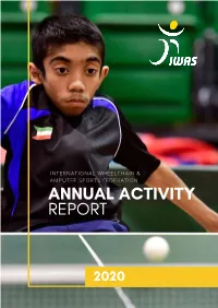 Annual Activity Report