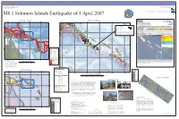 Tectonic Setting Seismic Hazard Epicentral Region Finite Fault Model