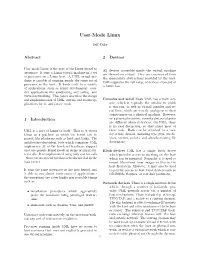 User-Mode Linux