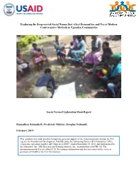 Exploring the Social Norms That Affect Demand for and Use of Modern