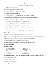 History Chapter 3 : the Delhi Sultanate A