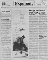 Design Resketched with Staff Change