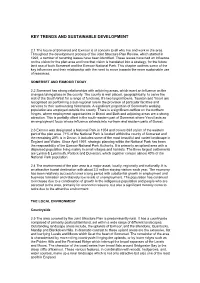 Key Trends and Sustainable Development