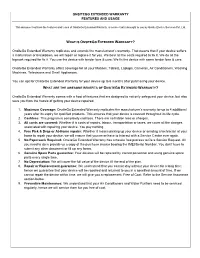 ONSITEGO EXTENDED WARRANTY FEATURES and USAGE Onsitego