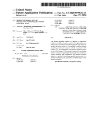 ( 12 ) Patent Application Publication