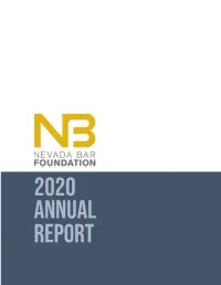 2020 NBF Annual Report