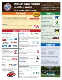 Complete List of Member Benefits (Pdf)