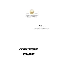 Cyber Defence Strategy