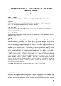Experiences from Mzuzu University, Malawi