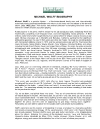 Michael Wolff Biography