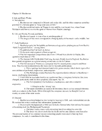 Chapter 16: Beethoven I. Life and Early Works A. Introduction 1