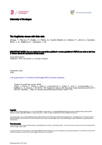 University of Groningen the Sagittarius Stream with Gaia Data
