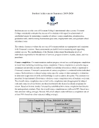 2019-2020 Student Achievement Summary