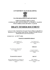 Draft Tender Document