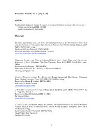 Table of Contents