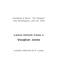 Vaughan Jones
