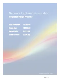 Network Capture Visualisation Integrated Design Project 3