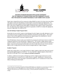 Pathways Transfer Program