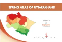 Spring Atlas of Uttarakhand