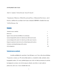 Supplementary Text and Figures
