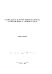 Technological Capabilities and Collusion