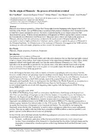 On the Origin of Planosols – the Process of Ferrolysis Revisited