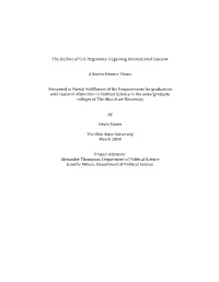The Decline of US Hegemony