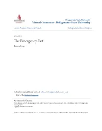 The Emergency Exit