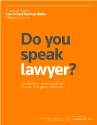 Know Your Terms by Downloading Our Glossary