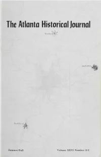 The Atlanta Historical Journal