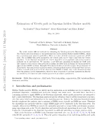 Estimation of Viterbi Path in Bayesian Hidden Markov Models