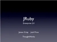 Jruby: Enterprise
