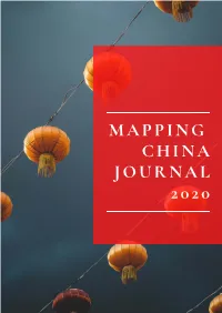 Mapping China Journal 2020 / No