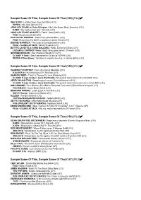 (159) [PL5] Sample Some Of