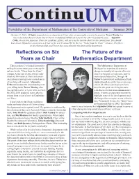 2001 Newsletter