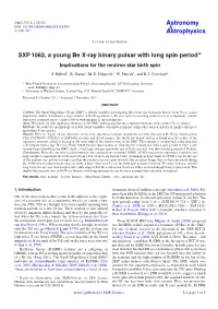 SXP 1062, a Young Be X-Ray Binary Pulsar with Long Spin Period⋆