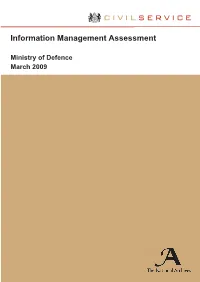 Information Management Assessment