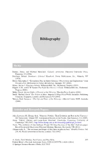 Bibliography