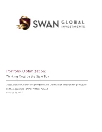 Portfolio Optimization: Thinking Outside the Style Box