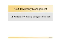 Unit 4: Memory Management