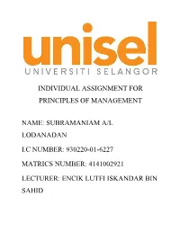 930220-01-6227 Matrics Number: 41