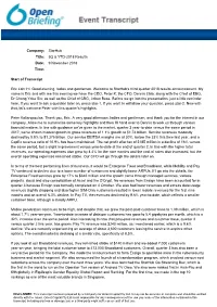 An Open Briefing Interview With